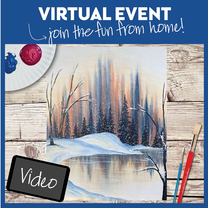 Virtual Class! USE YOUR OWN SUPPLIES OR PICK UP A KIT $15-$37
